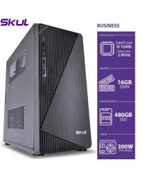 COMPUTADOR BUSINESS B500 - I5 10400 2.9GHZ 16GB DDR4 SSD 480GB HDMI/VGA FONTE 300W