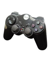 CONTROLE WIRELESS PARA PS2 ST-627 - SISTEMA DE DESLIGAMENTO AUTOMÁTICO - SISTEMA DE VIBRAÇÃO DUPLO