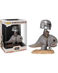 POP! STAR WARS: THE MANDALORIAN - THE MANDALORIAN ON BLURRG - DELUXE #358