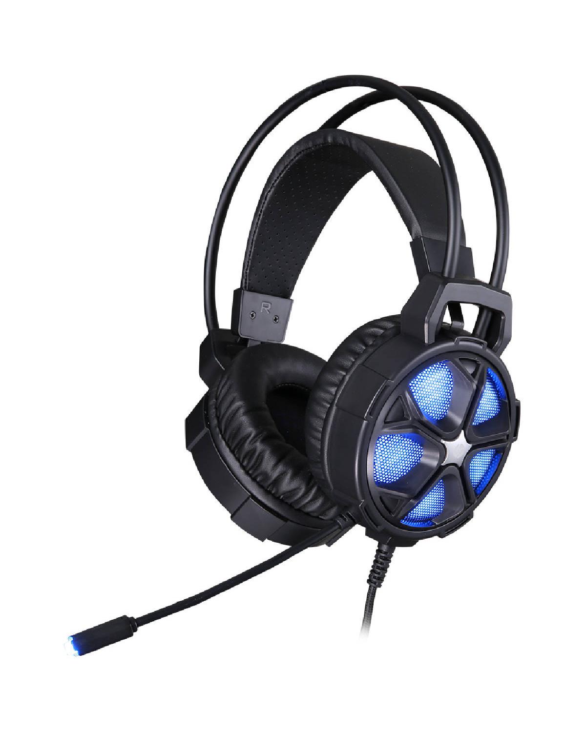 HEADSET GAME STEREO 2 P2+USB H400 COMPATÍVEL PLAYSTATION E XBOX PRETO