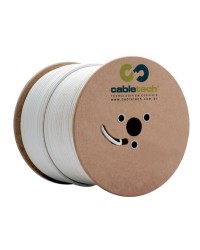 CABO COAXIAL RGE-6 TS 305M 77% BRANCO