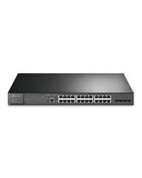 SWITCH GERENCIAVEL GIGABIT L2+ DE 28 PORTAS COM 24 PORTAS POE+ JETSTREAM TL-SG3428MP SMB