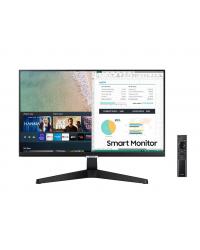 MONITOR SAMSUNG SMART 24" FHD PLATAFORMA TIZEN TAP VIEW HDMI VGA BLUETOOTH HDR ALTO-FALANTES SÉRIE M5 - LS24AM506NLMZD