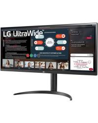 MONITOR ULTRAWIDE LG 34"" IPS 75HZ FULL HD HDR10 AMD FREESYNC AJUSTES DE ALTURA E INCLINAÇÃO - 34WP550-B.AWZM