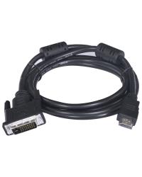 CABO HDMI MACHO PARA DVI-D 24+1 PINOS 2 METROS HDVI-2