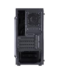 GABINETE MID-TOWER VENUS PRETO COM 2 FANS LED 7 CORES LATERAL EM ACRÍLICO - VENPT7C2FCA