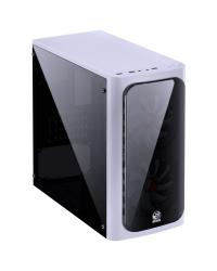 GABINETE MID-TOWER VENUS BRANCO COM 2 FANS LED 7 CORES LATERAL EM ACRÍLICO - VENBC7C2FCA