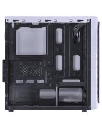 GABINETE MID-TOWER VENUS BRANCO COM 2 FANS LED 7 CORES LATERAL EM ACRÍLICO - VENBC7C2FCA