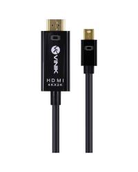 CABO MINI DISPLAYPORT PARA HDMI 2.0 4K ULTRA HD 2 METROS - H20MDP-2