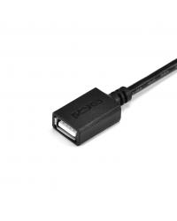 CABO EXTENSOR USB A 2.0 MACHO PARA USB A 2.0 FEMEA 28AWG PURO COBRE 1 METRO - PUAMF2-1