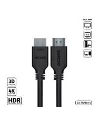 CABO HDMI 2.0 4K 30AWG PURO COBRE 10 METROS - PHM20-10