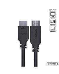 CABO DISPLAYPORT MACHO PARA HDMI 2.0 MACHO 2 METROS - PDPHM-2