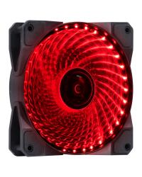 FAN/COOLER VX GAMING V.LUMI 33 PONTOS DE LED 120X120 VERMELHO - VLUMI33R