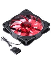 FAN/COOLER VX GAMING V.LUMI 33 PONTOS DE LED 120X120 VERMELHO - VLUMI33R