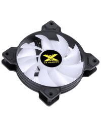 FAN/COOLER VX GAMING V.LIGHT 4 PONTOS DE LED 120X120 VERMELHO - VLIGHTR