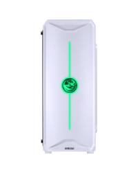 GABINETE MID-TOWER NOVA BRANCO COM 1 FAN LED 7 CORES LATERAL EM ACRÍLICO - NOVBC7C1FCA