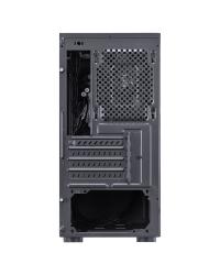 GABINETE MID-TOWER TERRA 2 FANS COM LATERAL ACRILICA PRETO - TERPT2FCA