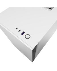 GABINETE MINI-ITX - H210 WHITE - LATERAL COM VIDRO TEMPERADO - CA-H210B-W1