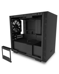 GABINETE MINI-ITX - H210 BLACK - LATERAL COM VIDRO TEMPERADO - CA-H210B-B1