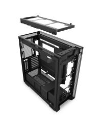 GABINETE ATX MID-TOWER - H710I MATTE BLACK - COM CONTROLADORA DE FANS + 2 FITAS DE LED - CA-H710I-B1