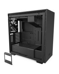 GABINETE ATX MID-TOWER - H710I MATTE BLACK - COM CONTROLADORA DE FANS + 2 FITAS DE LED - CA-H710I-B1