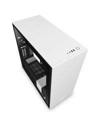 GABINETE ATX MID-TOWER - H710I MATTE WHITE - COM CONTROLADORA DE FANS + 2 FITAS DE LED - CA-H710I-W1