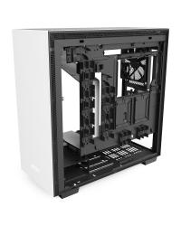 GABINETE ATX MID-TOWER - H710I MATTE WHITE - COM CONTROLADORA DE FANS + 2 FITAS DE LED - CA-H710I-W1