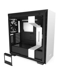 GABINETE ATX MID-TOWER - H710I MATTE WHITE - COM CONTROLADORA DE FANS + 2 FITAS DE LED - CA-H710I-W1