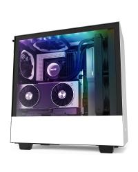 GABINETE ATX MID-TOWER - H510I MATTE WHITE - COM CONTROLADORA DE FANS + 2 FITAS DE LED - CA-H510I-W1