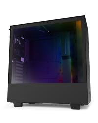 GABINETE ATX MID-TOWER - H510I MATTE BLACK - COM CONTROLADORA DE FANS + 2 FITAS DE LED - CA-H510I-B1