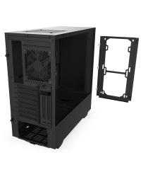 GABINETE ATX MID-TOWER - H510I MATTE BLACK - COM CONTROLADORA DE FANS + 2 FITAS DE LED - CA-H510I-B1