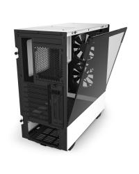 GABINETE ATX MID-TOWER - H510 ELITE WHITE - FRONTAL DE VIDRO + 2 FANS RGB + FITA DE LED - CA-H510E-W1