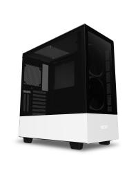 GABINETE ATX MID-TOWER - H510 ELITE WHITE - FRONTAL DE VIDRO + 2 FANS RGB + FITA DE LED - CA-H510E-W1