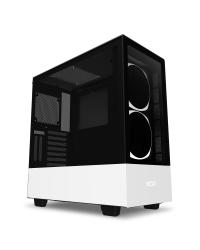 GABINETE ATX MID-TOWER - H510 ELITE WHITE - FRONTAL DE VIDRO + 2 FANS RGB + FITA DE LED - CA-H510E-W1