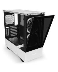 GABINETE ATX MID-TOWER - H510 ELITE WHITE - FRONTAL DE VIDRO + 2 FANS RGB + FITA DE LED - CA-H510E-W1