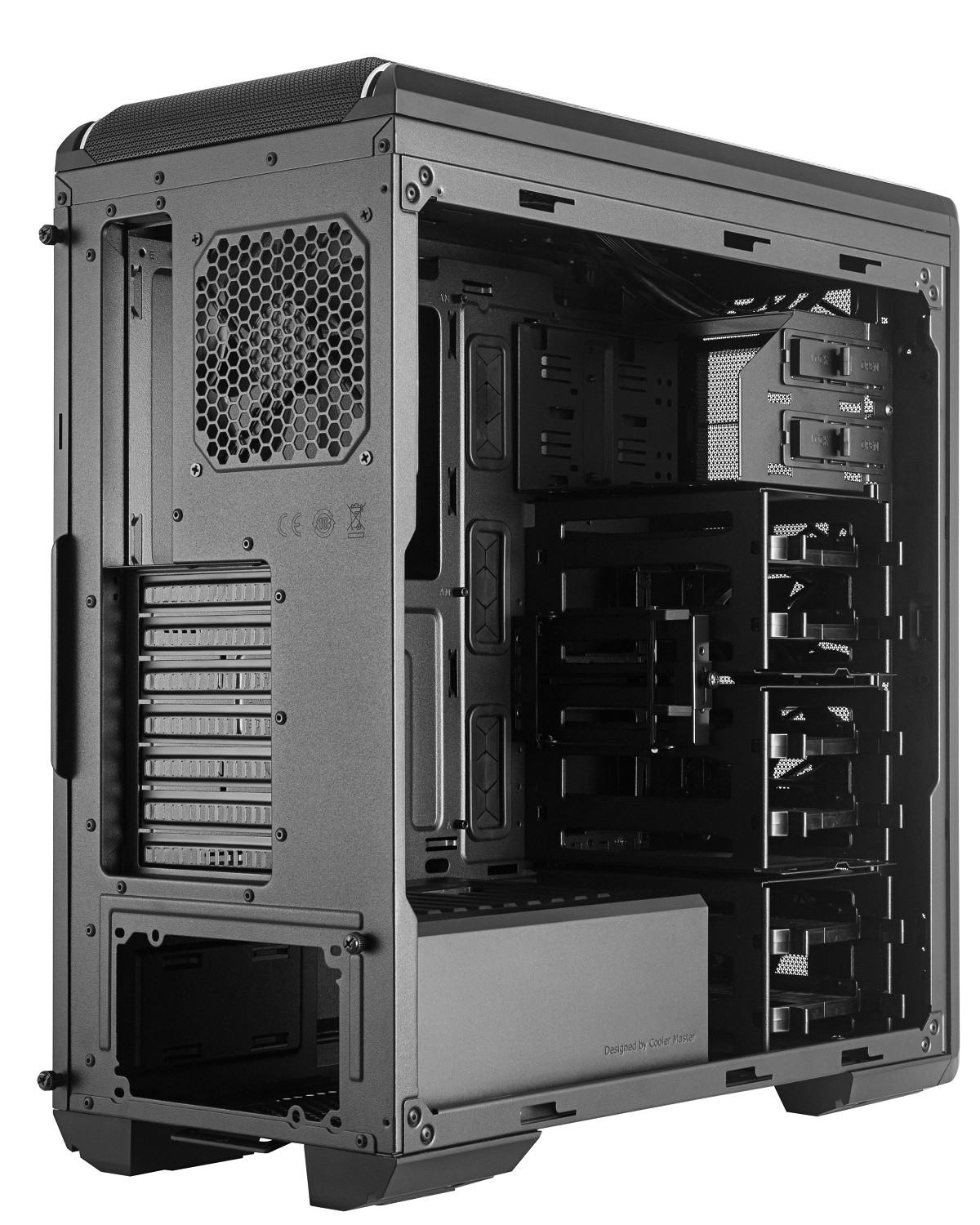 GABINETE MASTERBOX CM694 VIDRO TEMPERADO- MID TOWER - MCB-CM694-KG5N-S00