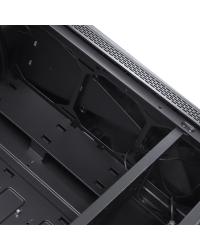 GABINETE MID-TOWER VECTOR PRETO 3 FANS RGB LATERAL EM VIDRO TEMPERADO - VCPTRGB3FV