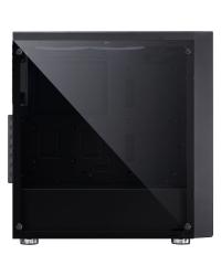 GABINETE MID-TOWER POLARIS PRETO 3 FANS RGB LATERAL EM VIDRO TEMPERADO - PLPTRGB3FV