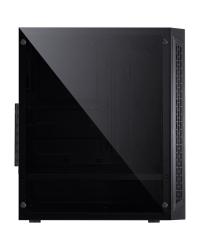 GABINETE MID-TOWER MARS PRETO 1 FAN LATERAL EM VIDRO TEMPERADO - MRPTSL1FV