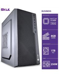 COMPUTADOR BUSINESS B500 - I5 9400 2.9GHZ MEM 8GB DDR4 HD 1TB HDMI/VGA FONTE 300W