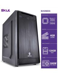 COMPUTADOR BUSINESS B500 - RYZEN 5 2400G 3.6GHZ 4GB DDR4 SSD 120GB HDMI/VGA FONTE 300W