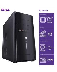 COMPUTADOR BUSINESS B700 - I7 7700 3.6GHZ 8GB DDR4 SEM HD HDMI/VGA FONTE 300W