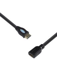 CABO EXTENSOR HDMI 2.0 4K ULTRA HD 3D CONEXÃO ETHERNET 2 METROS - H20F-2