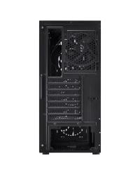 GABINETE MID-TOWER ATMOS PRETO COM 4 FANS 120MM LED AZUL - LATERAL EM VIDRO TEMPERADO - ATPTAZ4FCV