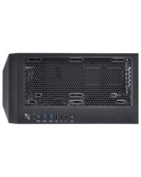 GABINETE FULL-TOWER DIMENSION PRETO COM LED E FAN TRASEIRO RGB - LATERAL EM VIDRO TEMPERADO - DIPTRGB1FCV