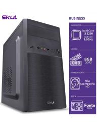 COMPUTADOR BUSINESS B300 - I3 3220 3.3GHZ 8GB DDR3 SEM HD HDMI/VGA FONTE 200W