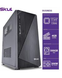 COMPUTADOR BUSINESS B500 - I5 3470 3.2GHZ 4GB DDR3 HD 500GB HDMI/VGA FONTE 300W