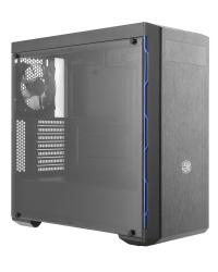 GABINETE MASTERBOX MB600L - COM ODD - BORDA BLUE -  MCB-B600L-KA5N-S01