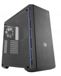 GABINETE MASTERBOX MB600L - COM ODD - BORDA BLUE -  MCB-B600L-KA5N-S01