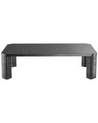 SUPORTE PARA MONITOR REGULAGEM DE ALTURA MODULAR 17" 32" PLMSM01P - BASE DE MADEIRA